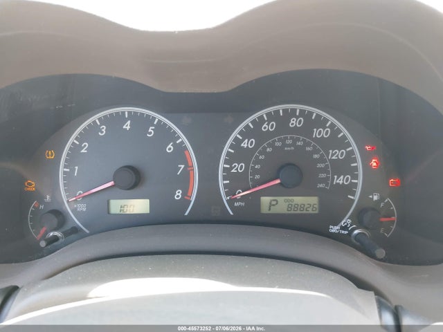 45573252 :رقم المزاد ، 1NXBU40E09Z027801 vin ، 2009 Toyota Corolla Le/s/xle مزاد بيع