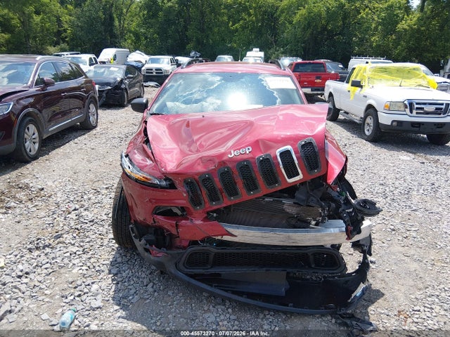 45573270 :رقم المزاد ، 1C4PJLAS3HW573481 vin ، 2017 Jeep Cherokee Sport مزاد بيع