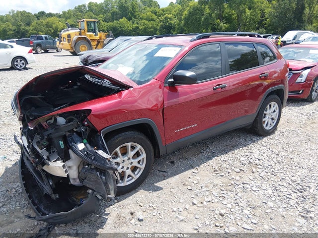 45573270 :رقم المزاد ، 1C4PJLAS3HW573481 vin ، 2017 Jeep Cherokee Sport مزاد بيع