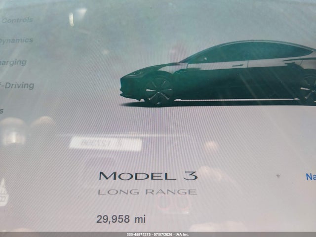 Aukcja sprzedaży 2025 Tesla Model 3 Long Range Rear-wheel Drive/standard Rear-wheel Drive, vin: 5YJ3E1EA4SF971142, numer aukcji: 45573275