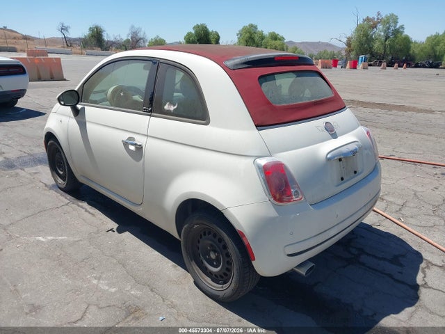 45573304 :رقم المزاد ، 3C3CFFDR2DT698373 vin ، 2013 Fiat 500c Pop مزاد بيع