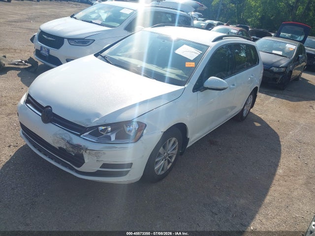 45573350 :رقم المزاد ، 3VWA17AU7HM503221 vin ، 2017 Volkswagen Golf Sportwagen Tsi S مزاد بيع