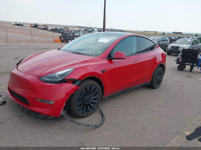 Продажа на аукционе авто 2022 Tesla Model Y Long Range Dual Motor All-wheel Drive, vin: 7SAYGDEE4NF519767, номер лота: 45573386