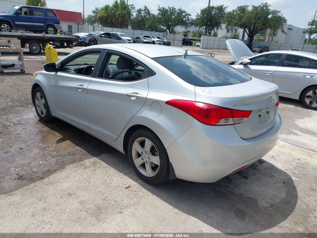 2013 Hyundai Elantra Gls მანქანა იყიდება აუქციონზე, vin: KMHDH4AE8DU854465, აუქციონის ნომერი: 45573458