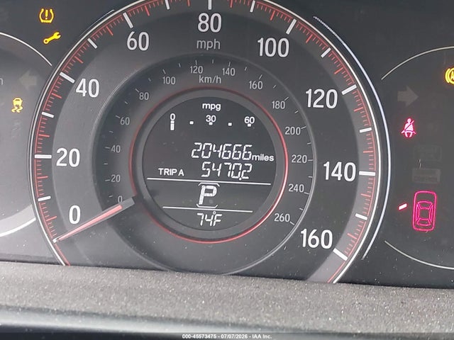 45573475 :رقم المزاد ، 1HGCR2F5XGA247081 vin ، 2016 Honda Accord Sport مزاد بيع
