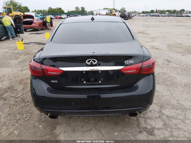 Aukcja sprzedaży 2019 Infiniti Q50 3.0t Luxe, vin: JN1EV7AR6KM551819, numer aukcji: 45573586