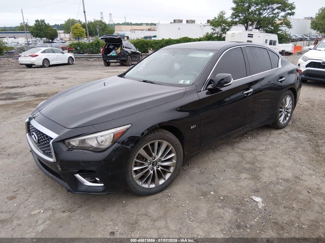 Auction sale of the 2019 Infiniti Q50 3.0t Luxe, vin: JN1EV7AR6KM551819, lot number: 45573586