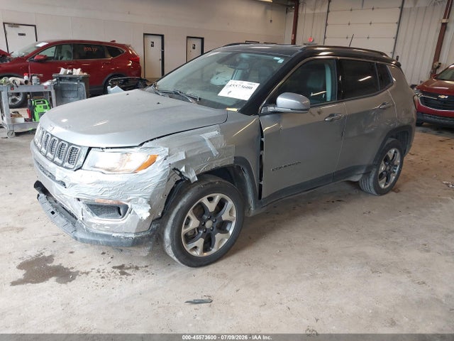 2020 Jeep Compass Limited 4x4 მანქანა იყიდება აუქციონზე, vin: 3C4NJDCB0LT127720, აუქციონის ნომერი: 45573600