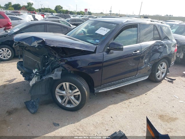 45573674 :رقم المزاد ، 4JGDA5HB3CA014311 vin ، 2012 Mercedes-benz Ml 350 4matic مزاد بيع