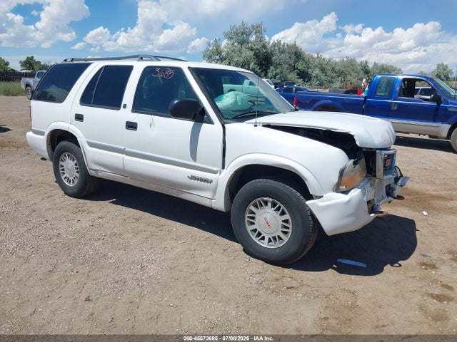 2001 Gmc Jimmy Sle მანქანა იყიდება აუქციონზე, vin: 1GKDT13W312195861, აუქციონის ნომერი: 45573685