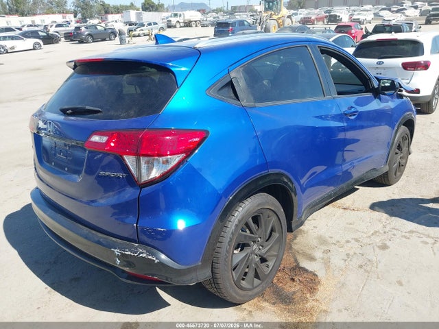 3CZRU5H13NM725337 Honda Hr-v 2wd Sport