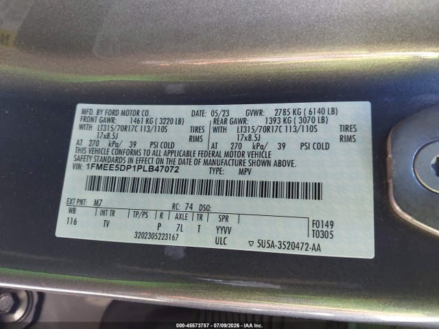 Ford Bronco Wildtrak 2023 1FMEE5DP1PLB47072 Image 9