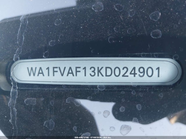 Продажа на аукционе авто 2019 Audi Q8 55 Premium, vin: WA1FVAF13KD024901, номер лота: 45573766