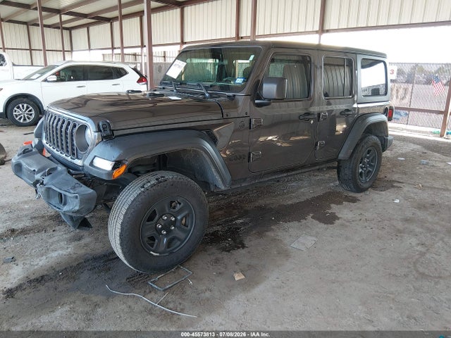 2024 Jeep Wrangler 4-door Sport 4x4 მანქანა იყიდება აუქციონზე, vin: 1C4PJXDN1RW353710, აუქციონის ნომერი: 45573813