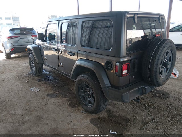 2024 Jeep Wrangler 4-door Sport 4x4 მანქანა იყიდება აუქციონზე, vin: 1C4PJXDN1RW353710, აუქციონის ნომერი: 45573813