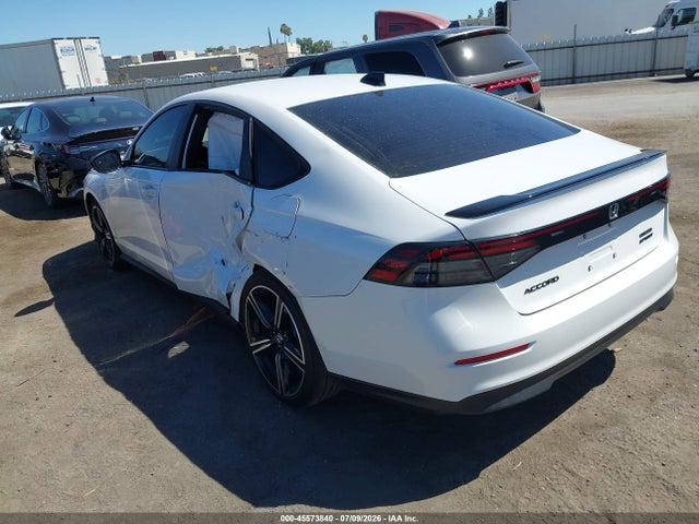 45573840 :رقم المزاد ، 1HGCY2F55TA007885 vin ، 2026 Honda Accord Hybrid Sport مزاد بيع