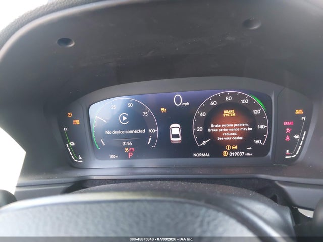 45573840 :رقم المزاد ، 1HGCY2F55TA007885 vin ، 2026 Honda Accord Hybrid Sport مزاد بيع