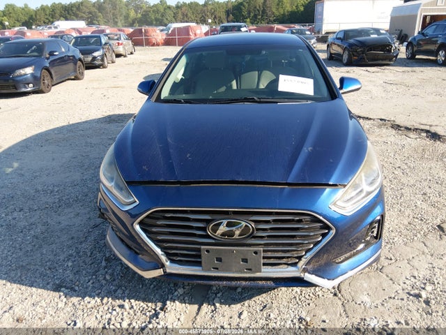 2018 Hyundai Sonata Sel მანქანა იყიდება აუქციონზე, vin: 5NPE34AF0JH597257, აუქციონის ნომერი: 45573905