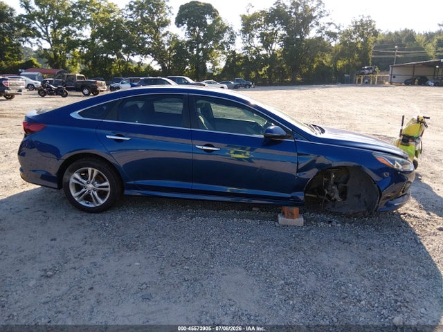 2018 Hyundai Sonata Sel მანქანა იყიდება აუქციონზე, vin: 5NPE34AF0JH597257, აუქციონის ნომერი: 45573905
