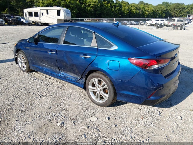2018 Hyundai Sonata Sel მანქანა იყიდება აუქციონზე, vin: 5NPE34AF0JH597257, აუქციონის ნომერი: 45573905