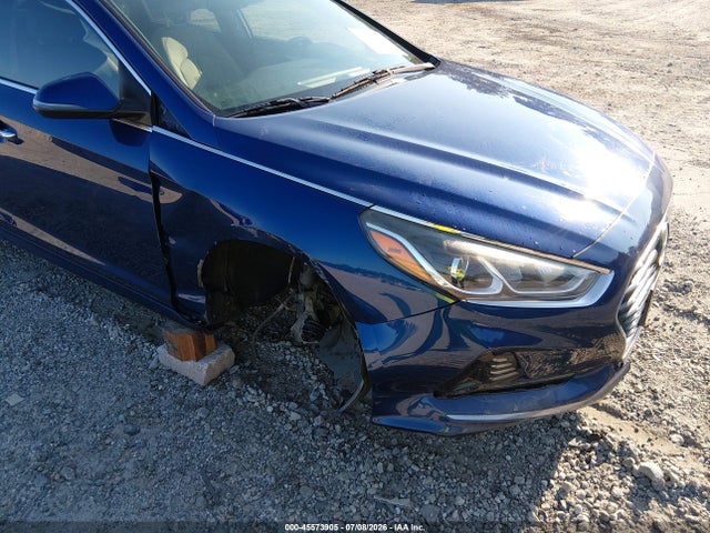 2018 Hyundai Sonata Sel მანქანა იყიდება აუქციონზე, vin: 5NPE34AF0JH597257, აუქციონის ნომერი: 45573905