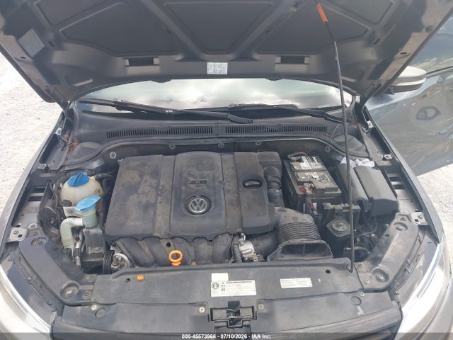 2012 Volkswagen Jetta 2.5l Se მანქანა იყიდება აუქციონზე, vin: 3VWDX7AJ3CM107085, აუქციონის ნომერი: 45573966