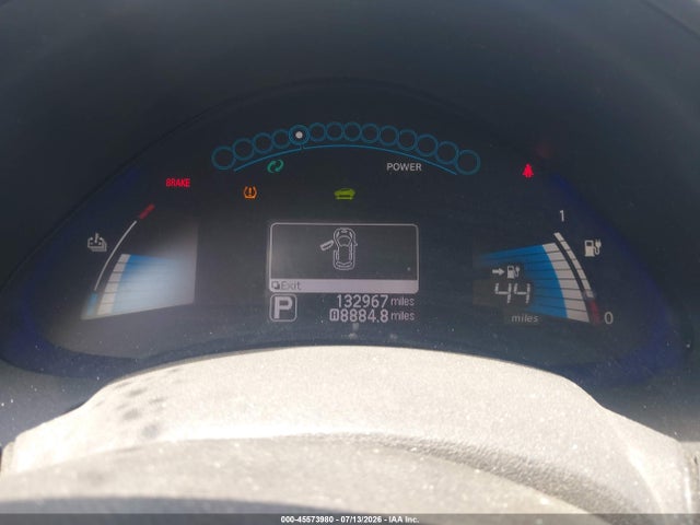 2013 Nissan Leaf Sl მანქანა იყიდება აუქციონზე, vin: 1N4AZ0CPXDC403058, აუქციონის ნომერი: 45573980