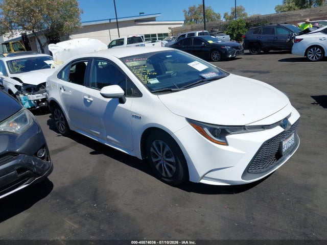 Toyota Corolla Hybrid Le 2020 JTDEBRBE2LJ005986 Image 1