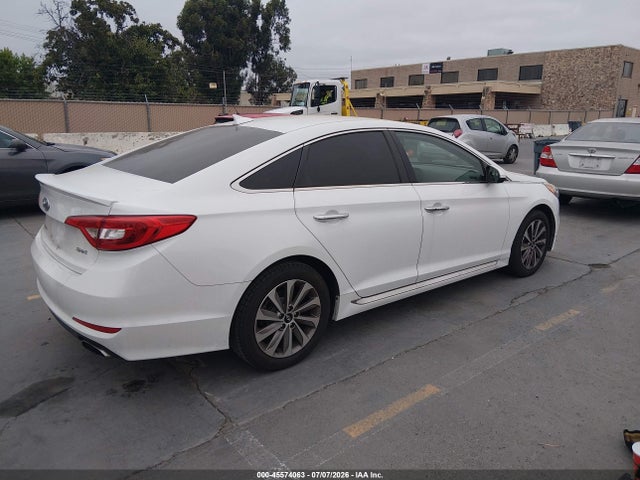 45574063 :رقم المزاد ، 5NPE34AF1FH092920 vin ، 2015 Hyundai Sonata Sport مزاد بيع