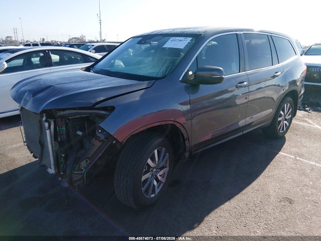 Honda Pilot 2wd Ex-l 2022 5FNYF5H53NB003949 Image 2