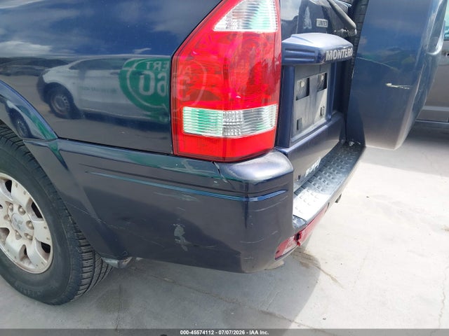 Aukcja sprzedaży 2003 Mitsubishi Montero 20th Anniversary/limited, vin: JA4NW51S23J023113, numer aukcji: 45574112
