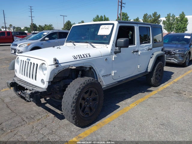 1C4BJWDG5GL240119 Jeep Wrangler Unlimited Willys Wheeler