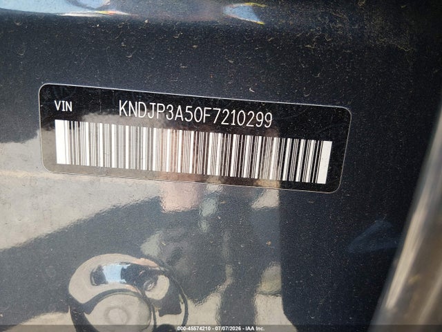 KIA SOUL + 2015 KNDJP3A50F7210299 Image 9