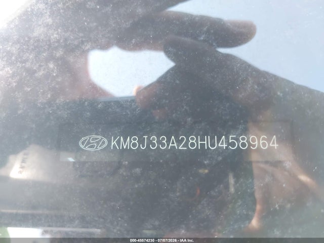 Aukcja sprzedaży 2017 Hyundai Tucson Night, vin: KM8J33A28HU458964, numer aukcji: 45574230