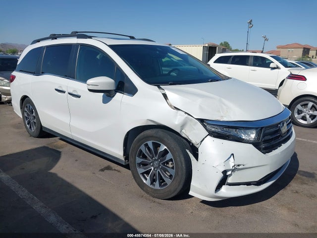 Продаж на аукціоні авто 2022 Honda Odyssey Ex-l, vin: 5FNRL6H74NB039394, номер лоту: 45574354