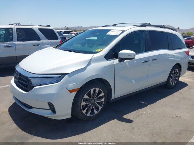 Продажа на аукционе авто 2022 Honda Odyssey Ex-l, vin: 5FNRL6H74NB039394, номер лота: 45574354