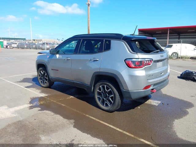 Aukcja sprzedaży 2020 Jeep Compass Trailhawk 4x4, vin: 3C4NJDDB9LT111496, numer aukcji: 45574392