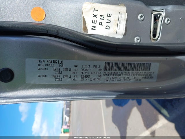 Aukcja sprzedaży 2020 Jeep Compass Trailhawk 4x4, vin: 3C4NJDDB9LT111496, numer aukcji: 45574392