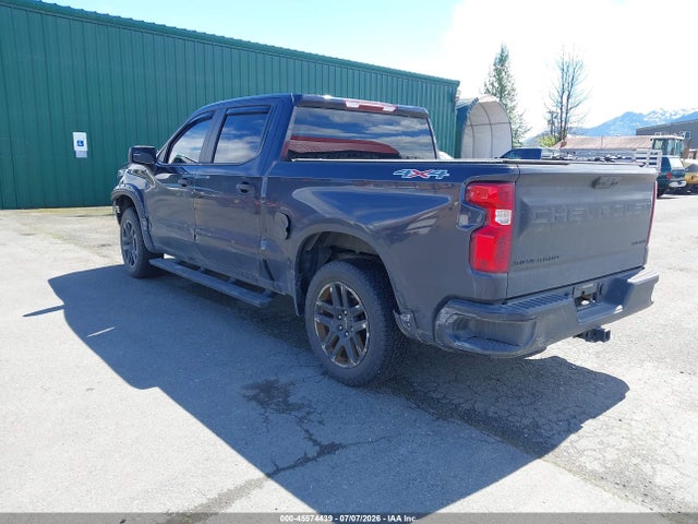 3GCPDBEK9NG572230 Chevrolet Silverado 1500 4wd Short Bed Custom