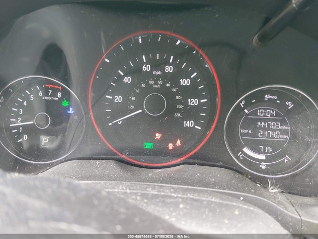 Продажа на аукционе авто 2018 Honda Hr-v Ex-l, vin: 3CZRU6H72JM713085, номер лота: 45574448