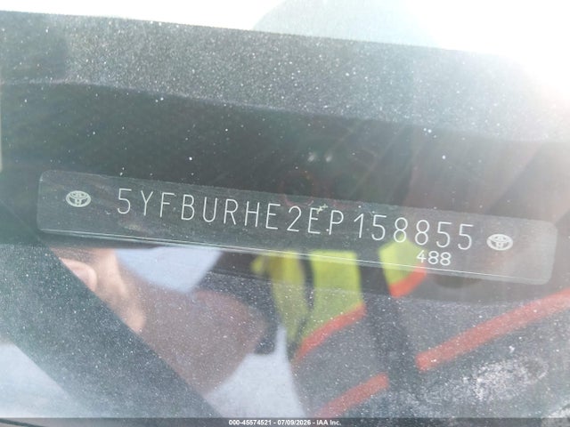 45574521 :رقم المزاد ، 5YFBURHE2EP158855 vin ، 2014 Toyota Corolla Le مزاد بيع