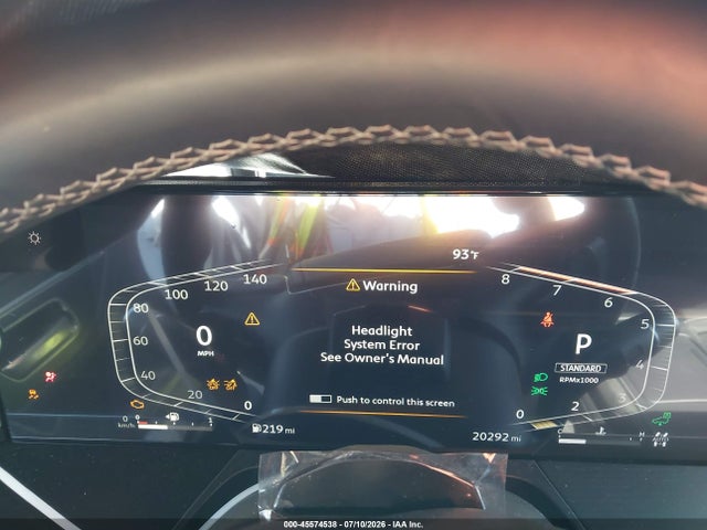 Aukcja sprzedaży 2025 Infiniti Qx80 Sensory Awd, vin: JN8AZ3DE4S9701080, numer aukcji: 45574538