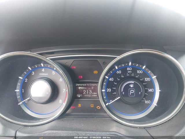 45574547 :رقم المزاد ، 5NPEB4AC3DH536577 vin ، 2013 Hyundai Sonata Gls مزاد بيع
