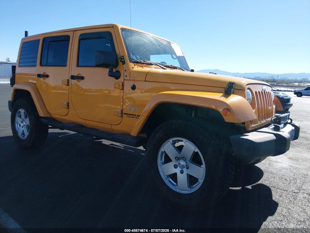 2012 Jeep Wrangler Unlimited Sahara მანქანა იყიდება აუქციონზე, vin: 1C4BJWEG8CL196559, აუქციონის ნომერი: 45574674