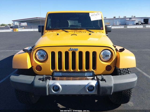 45574674 :رقم المزاد ، 1C4BJWEG8CL196559 vin ، 2012 Jeep Wrangler Unlimited Sahara مزاد بيع