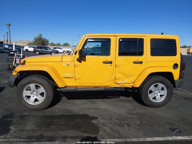 45574674 :رقم المزاد ، 1C4BJWEG8CL196559 vin ، 2012 Jeep Wrangler Unlimited Sahara مزاد بيع