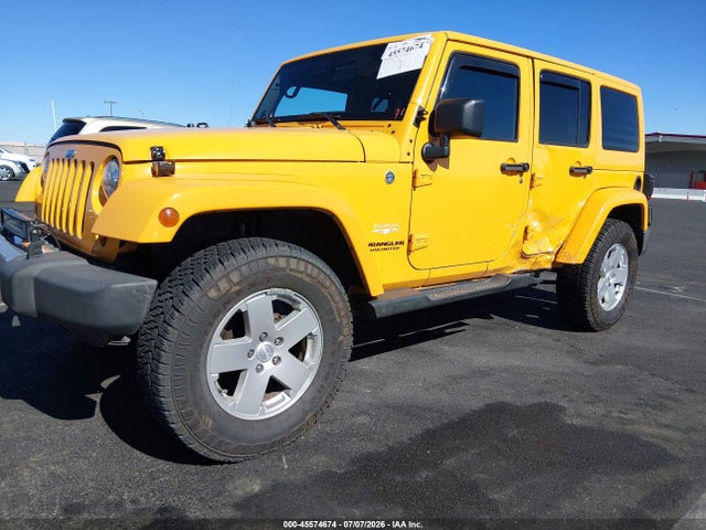 45574674 :رقم المزاد ، 1C4BJWEG8CL196559 vin ، 2012 Jeep Wrangler Unlimited Sahara مزاد بيع
