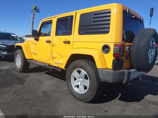 45574674 :رقم المزاد ، 1C4BJWEG8CL196559 vin ، 2012 Jeep Wrangler Unlimited Sahara مزاد بيع