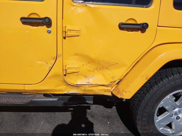 45574674 :رقم المزاد ، 1C4BJWEG8CL196559 vin ، 2012 Jeep Wrangler Unlimited Sahara مزاد بيع