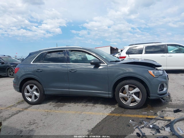 45574715 :رقم المزاد ، WA1AECF38L1025956 vin ، 2020 Audi Q3 Premium 45 Tfsi Quattro Tiptronic مزاد بيع